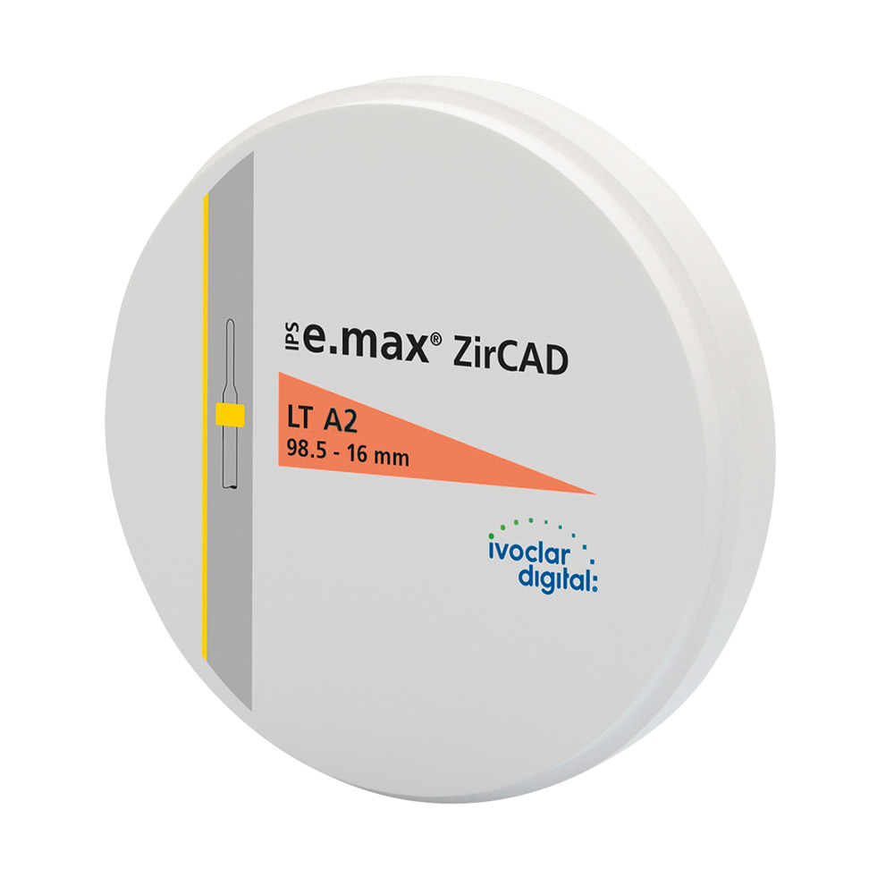 IPS e.max ZirCAD LT A3 98,5 x 14 mm, Stück