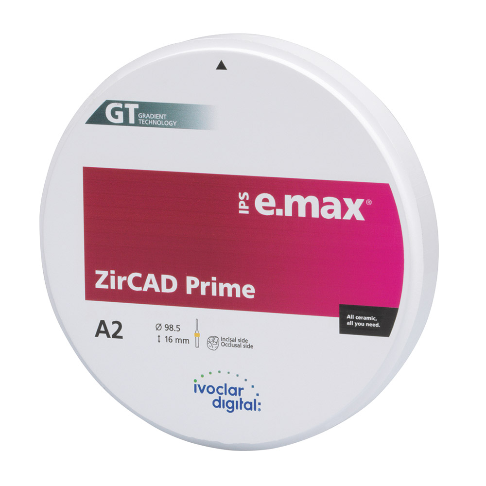 IPS e.max ZirCAD Prime A3 98,5 x 16 mm, Stück