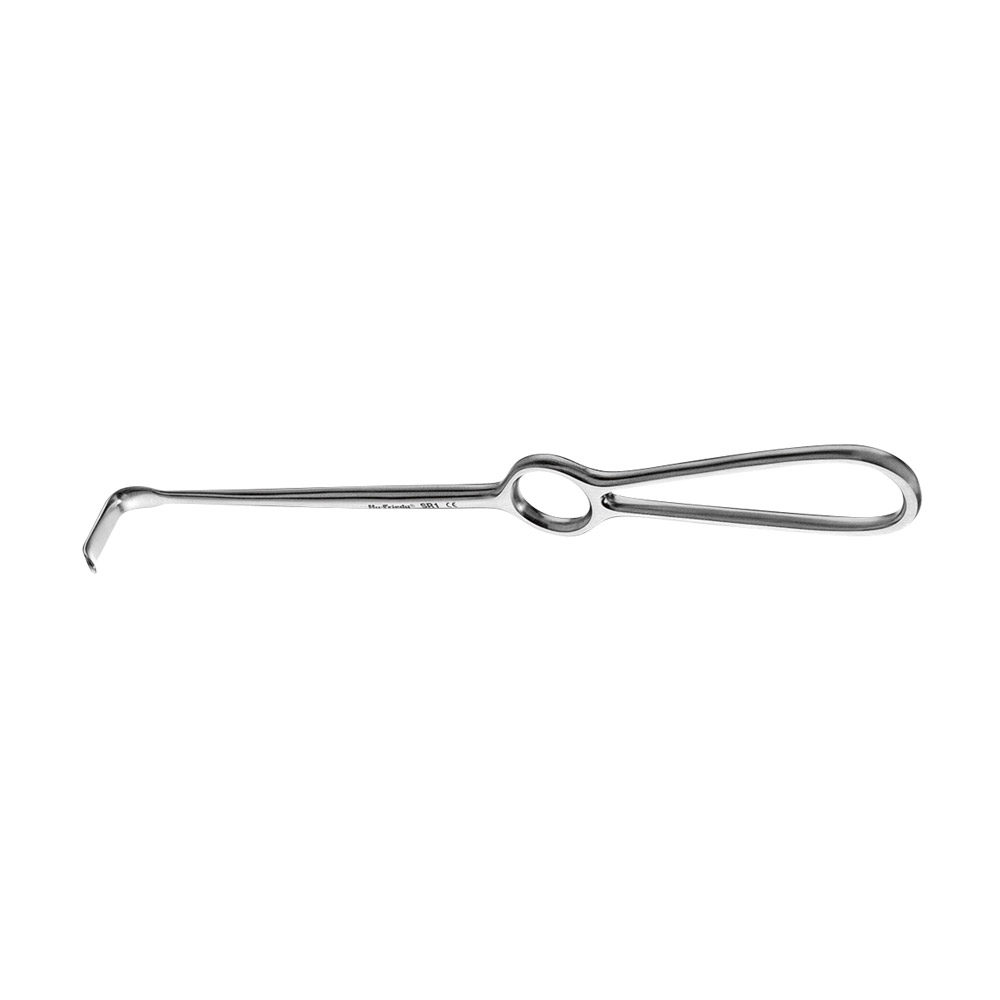 Wundhaken chirurgisch 1 nach unten gebogen 25 x 7 mm, Stück