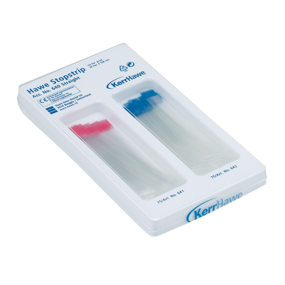 Stopstrips gerade 640, Sortiment