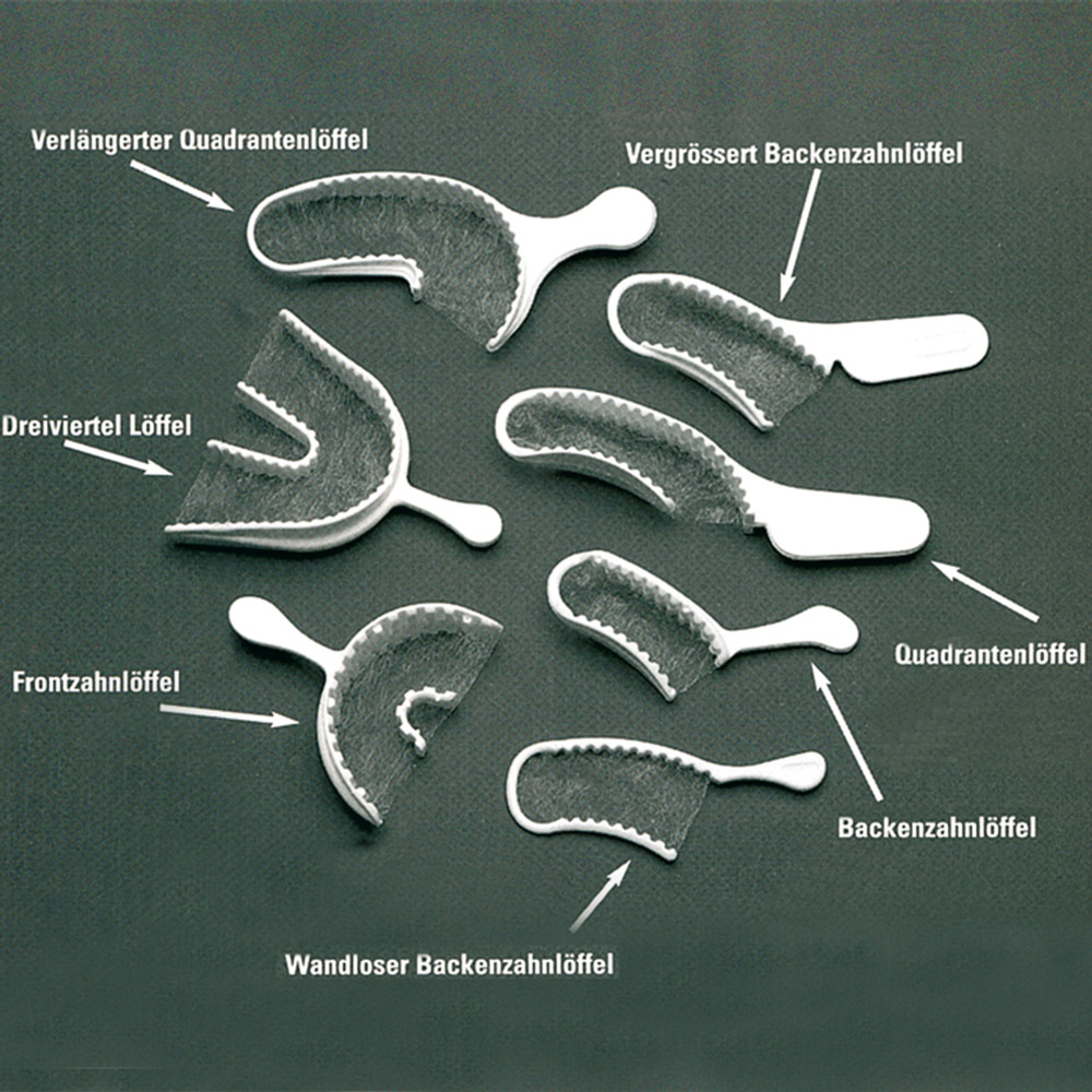 Triple Tray Abdrucklöffel Wide Body, 48 Stück