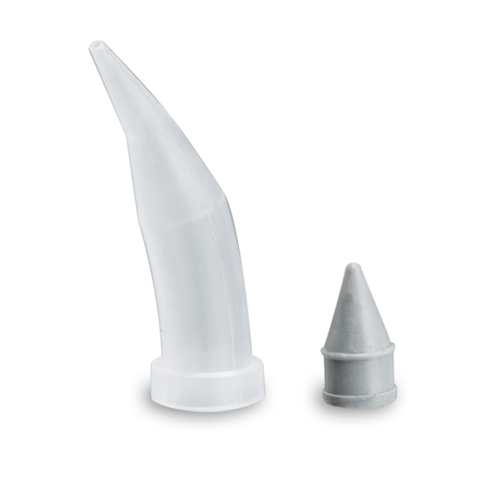 Separate clear Tips, 500 Stück