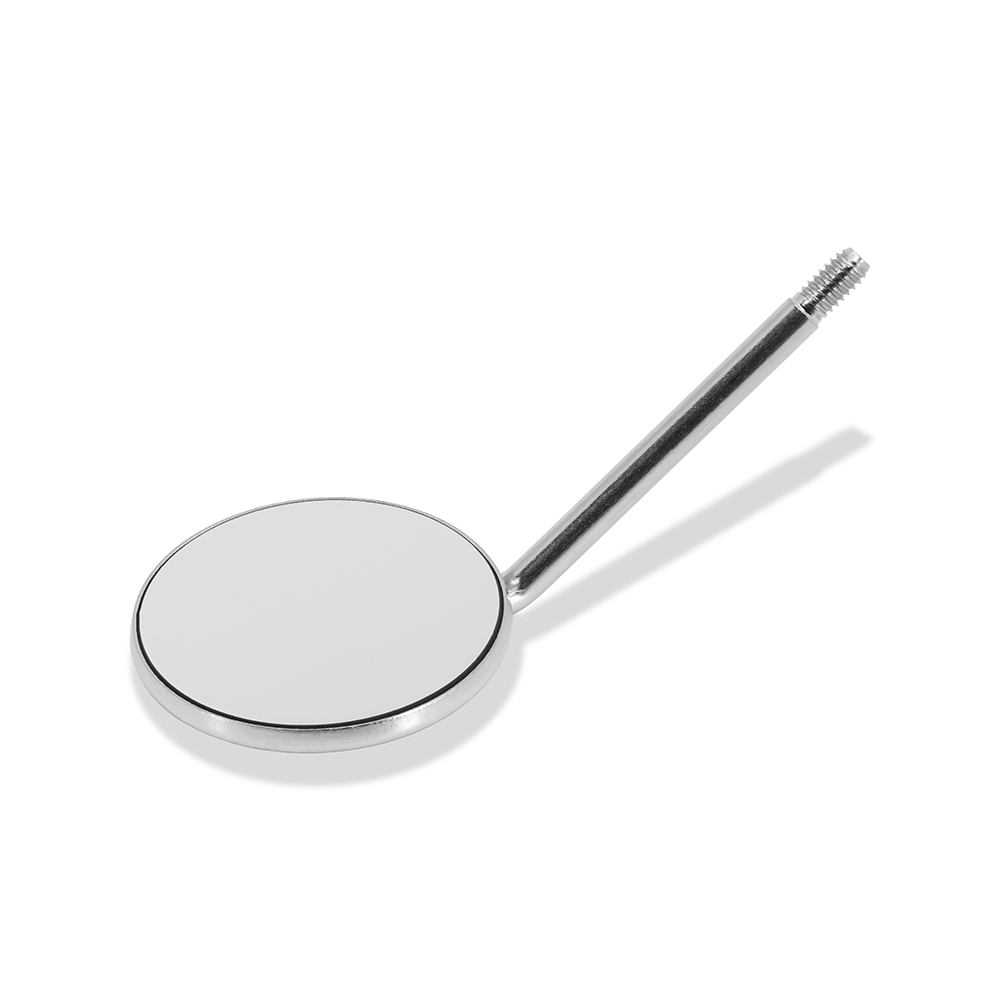 Mundspiegel TOPvision FS Rhodium 4 plan SS , 12 Stück