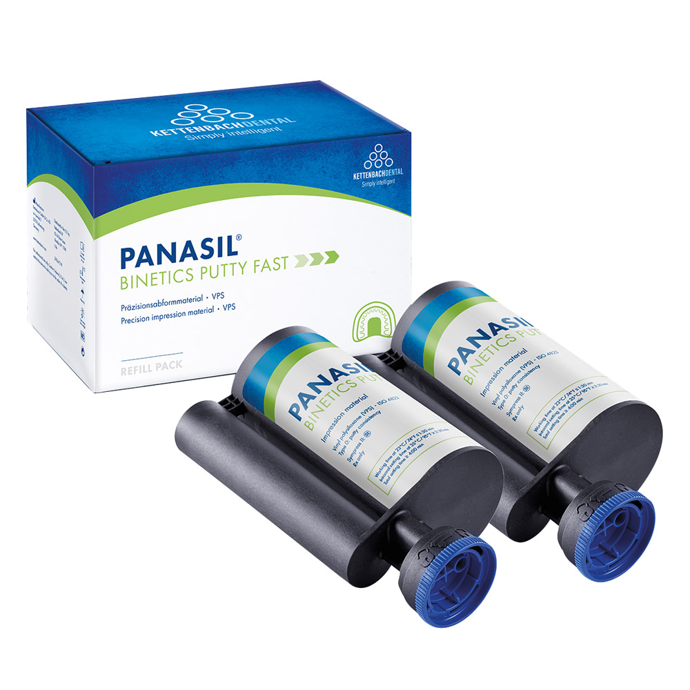 Panasil binetics Putty Fast Kartusche, 2 x 380 ml Refill