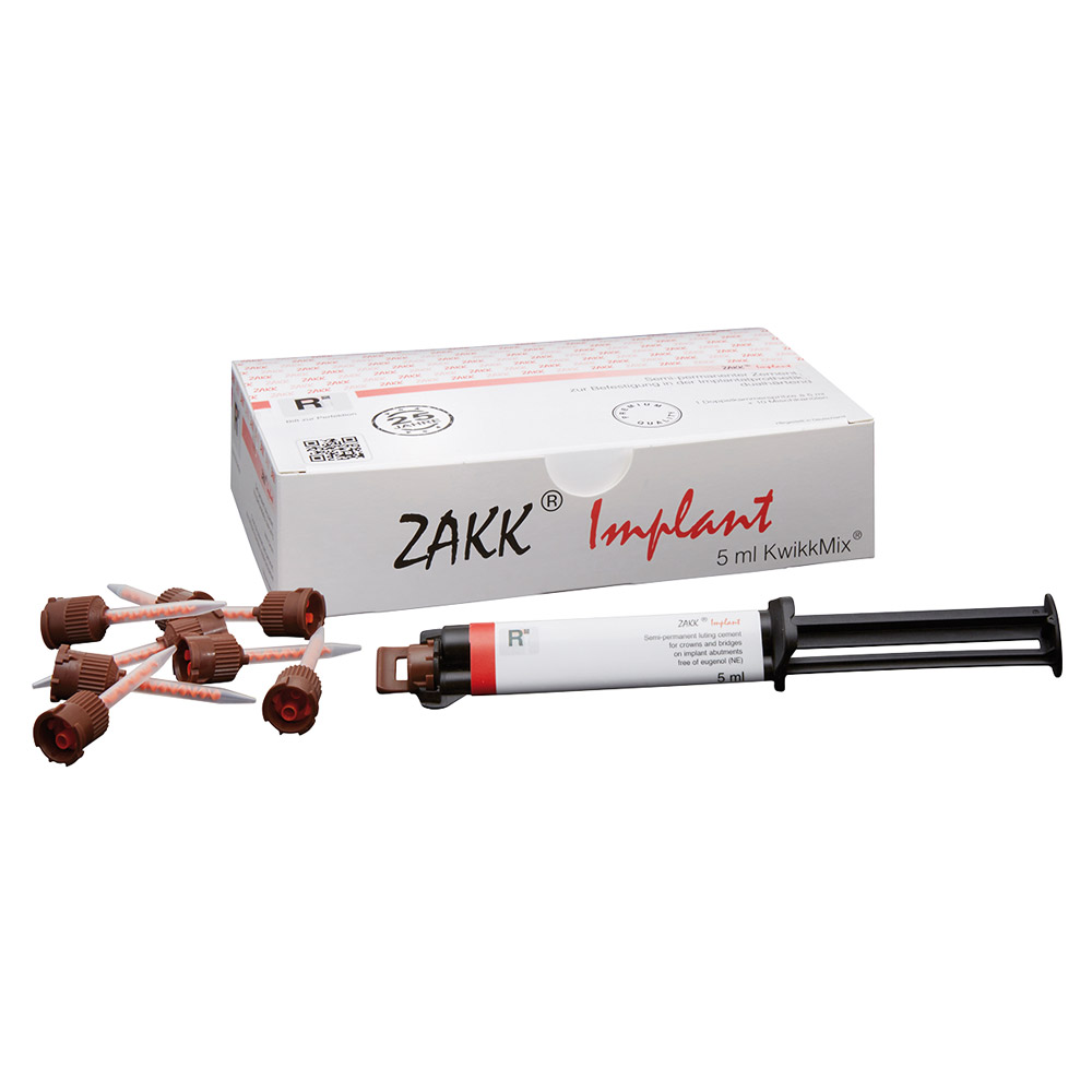 ZAKK Implant, Packung