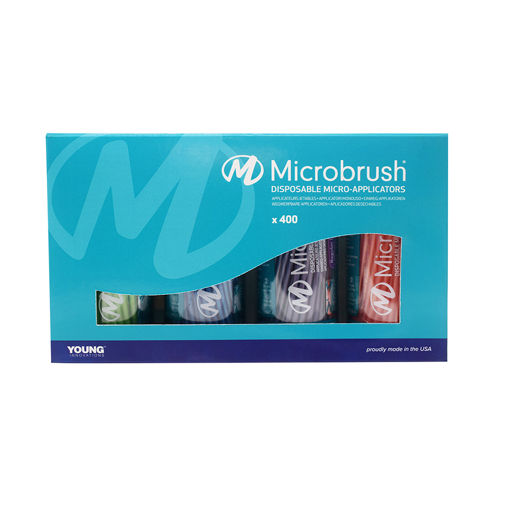 Microbrush Tubes, 4 x 100 Stück Sortiment