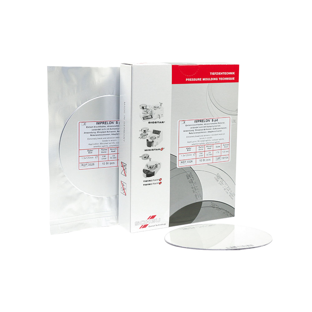Imprelon S pd Tiefziehfolie 125 x 1,00 mm, 10 Stück