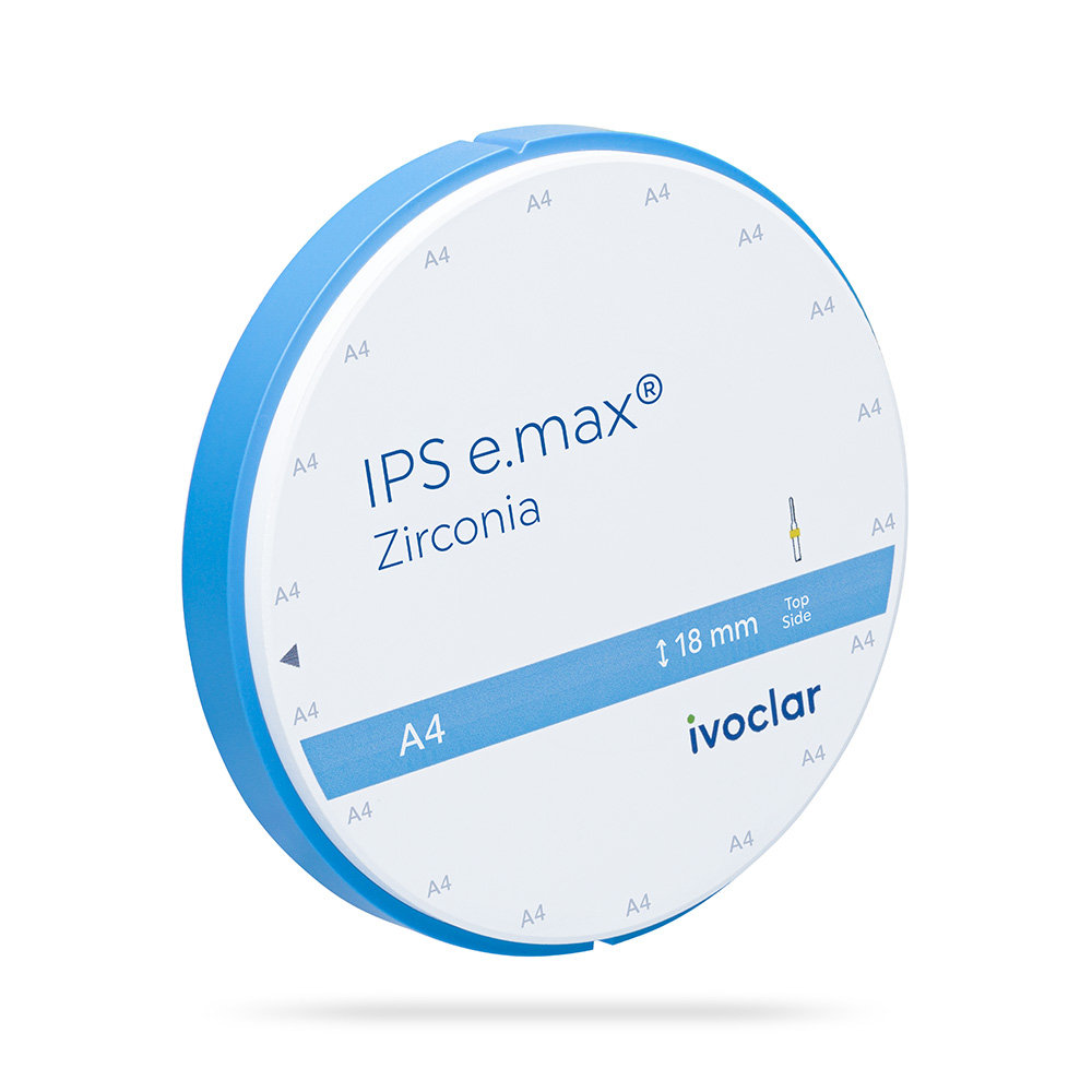 IPS e.max Zirconia A4 98,5x18 mm, Stück