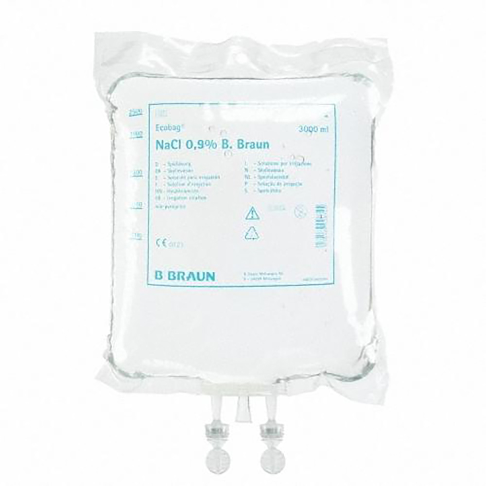 Spüllösung Nacl 0,9 %, 2x 5000 ml Ecobag