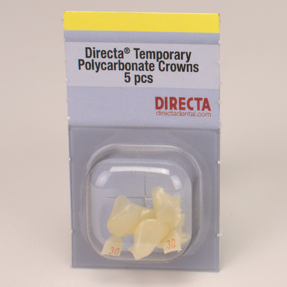 Directa-Kronen transluzent Nr. 30, 5 Stück