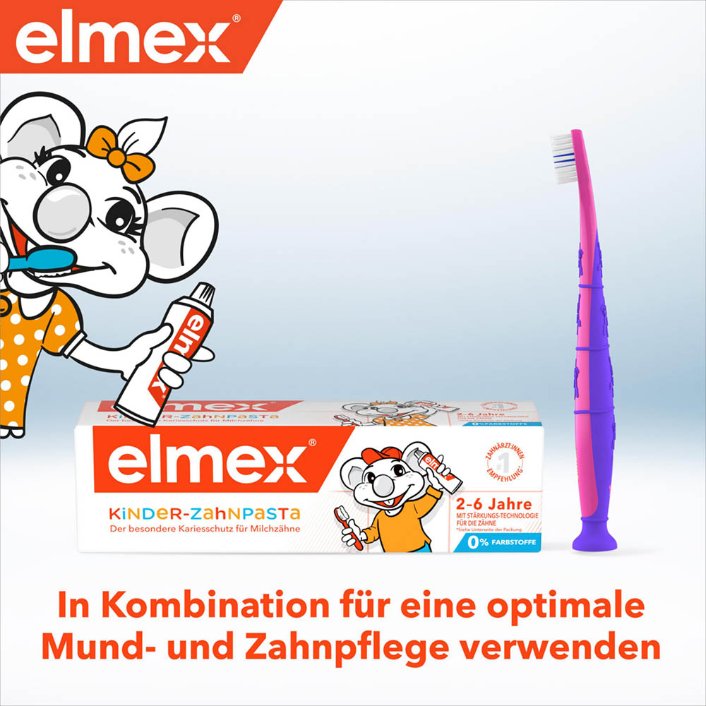 Elmex Kinder-Zahnbürste, 24 Stück