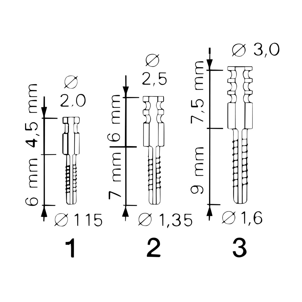 Radix Anker Titan lang 310Ct/3, Set
