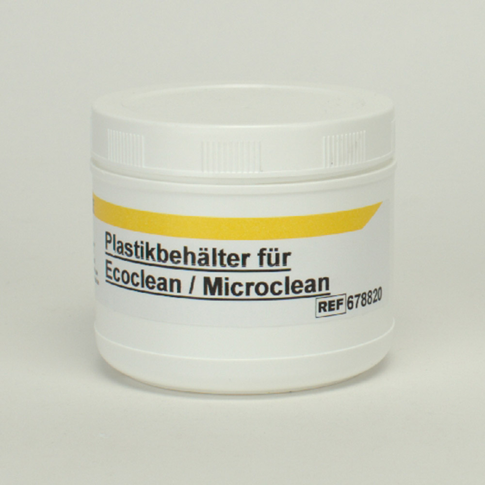 Microclean Plastik Behälter, Stück