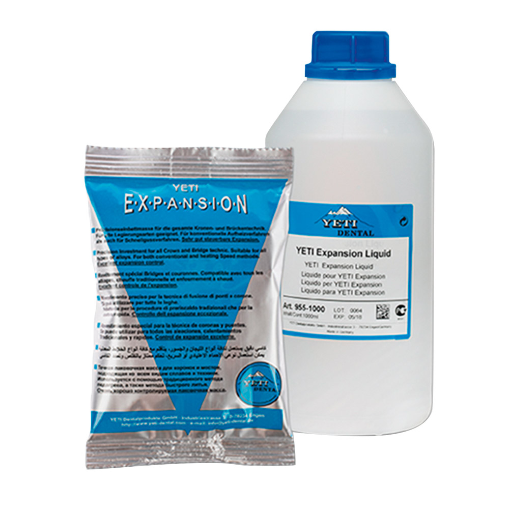 Yeti Expansion Einbettmasse 50 x 90 g mit Flüssigkeit, Karton