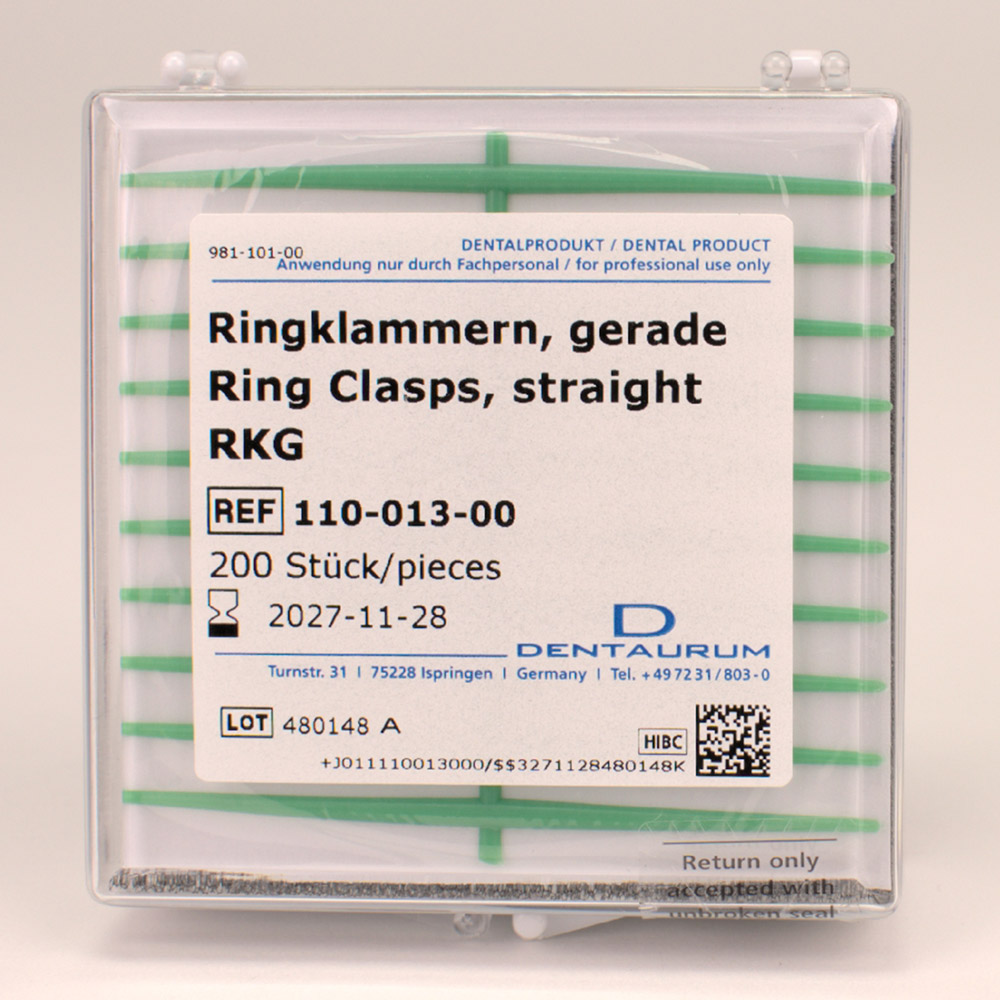 Wachsschablonen RKG, 200 Stück
