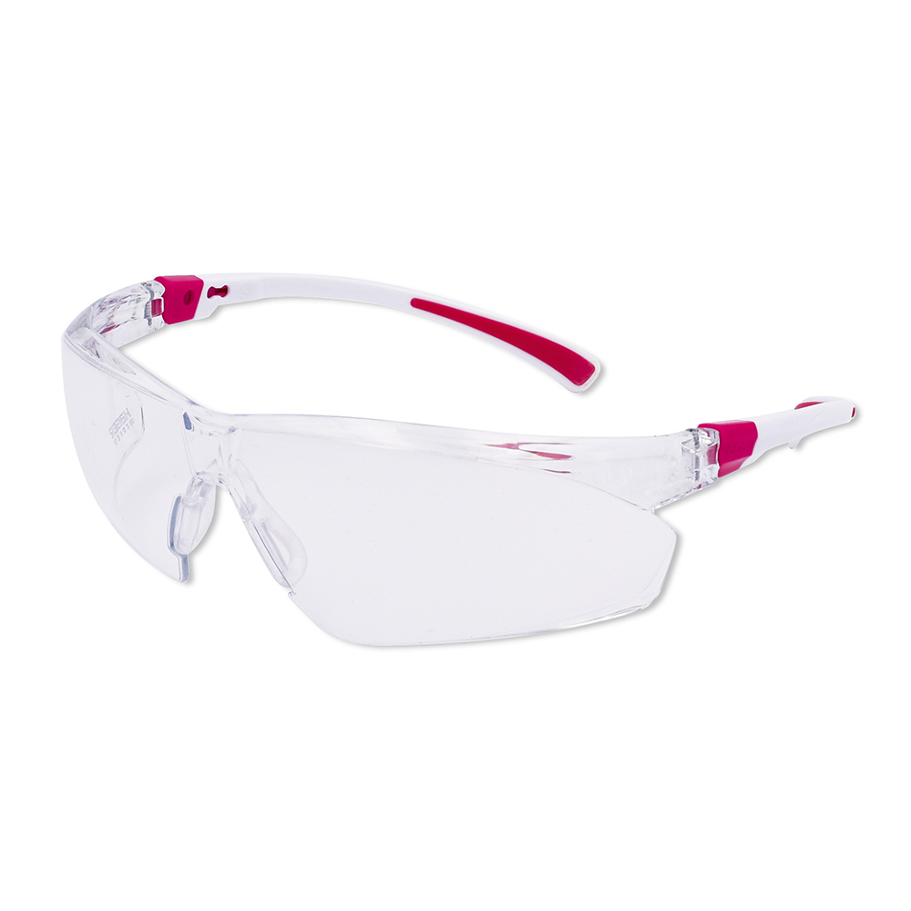Schutzbrille iSpec Smart pink/transparent, Stück