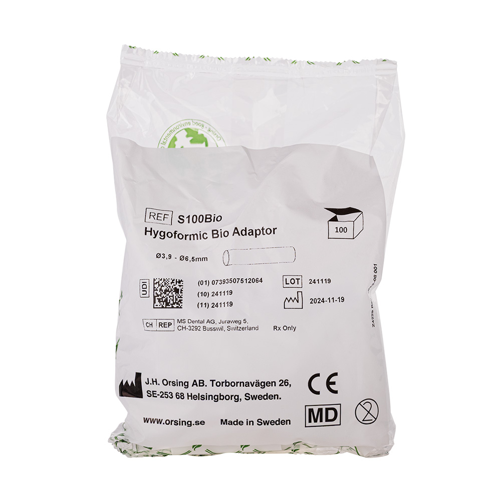 Hygoformic Bio Adapter 6,5 mm, 100 Stück