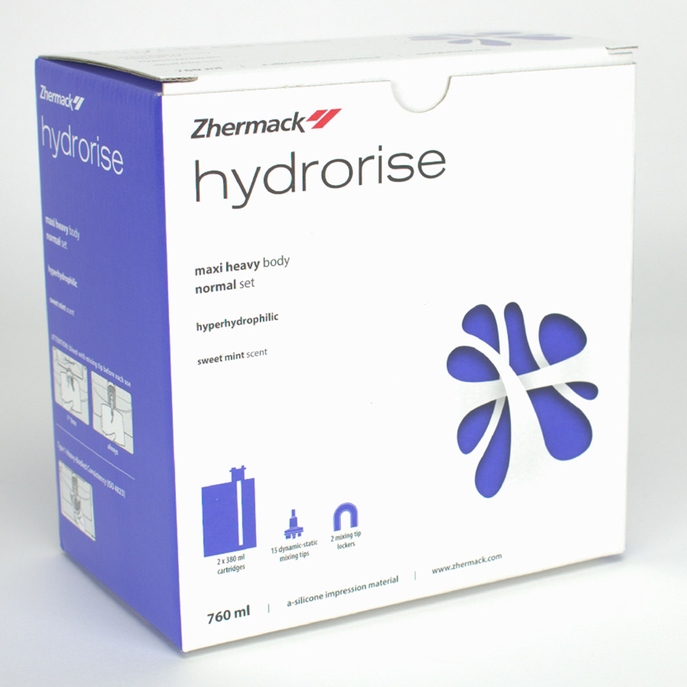 Hydrorise Maxi Heavy Normal Set, 2 x 380 ml Cartrigde, 15 x Dynamic Mischer