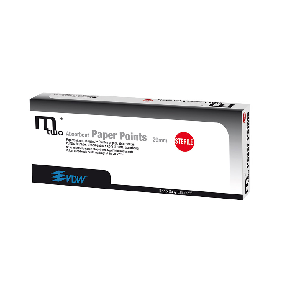MTWO Papierspitzen steril 25/06 29 mm, Packung