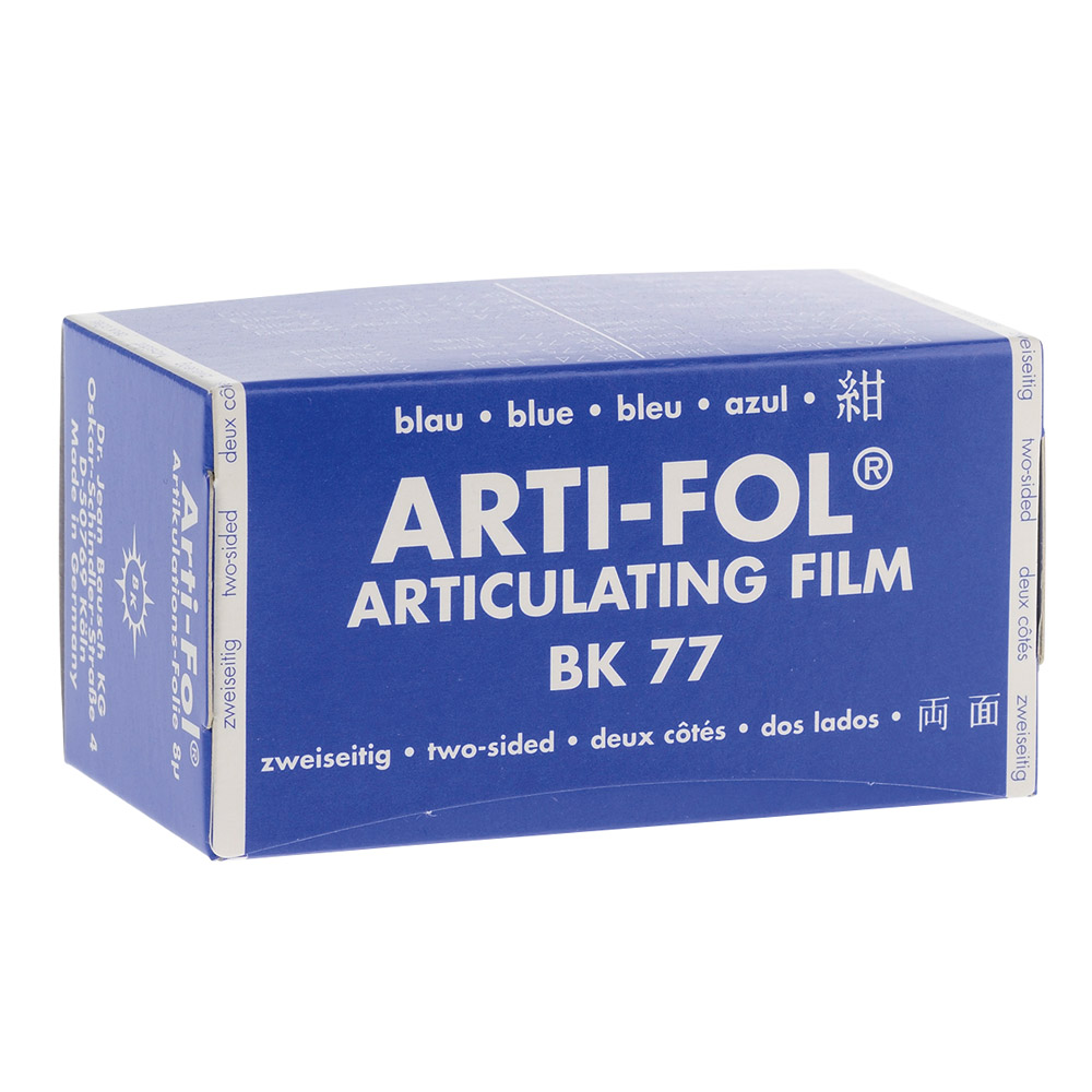 Arti-Fol doppelseitig blau 75 mm BK 77, 15 m