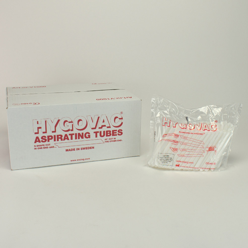 Hygovac Absaugkanülen weiß ø 11 mm, 10 x 100 Stück