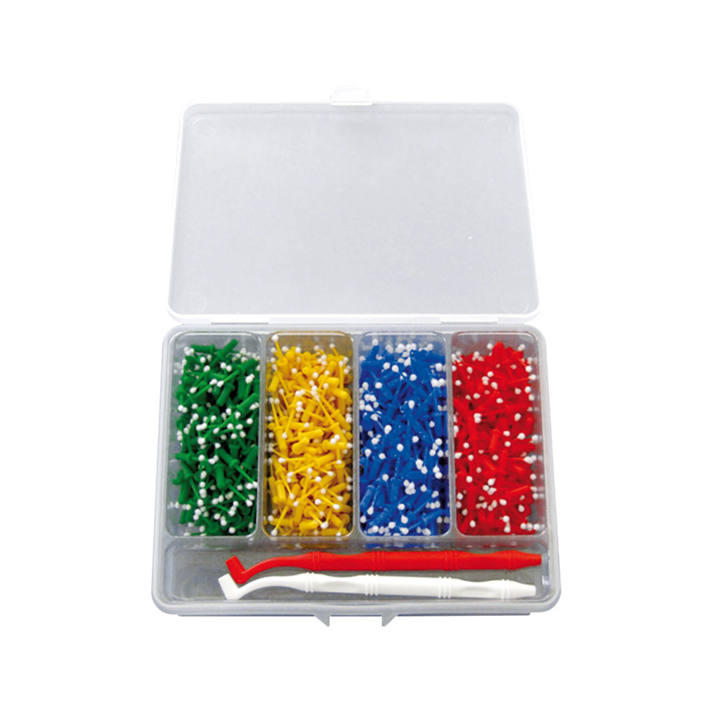 Mini-Appli-Tips gelb, 100 Stück