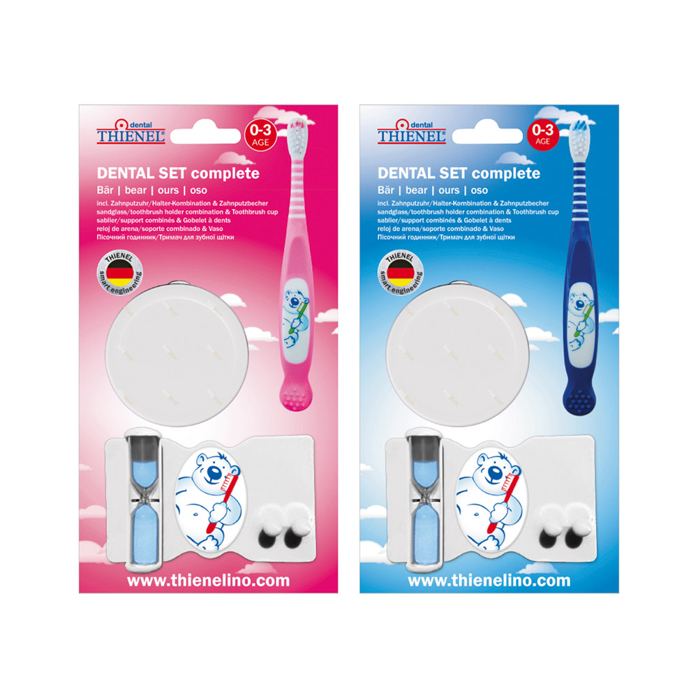 Dental-Set kpl. Baby 0-3J Otto blau, Stück