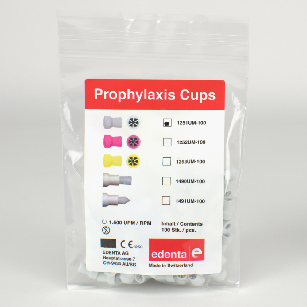 Prophy-Polierer unmontiert 1251, 100 Stück