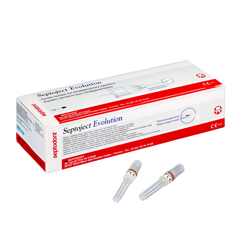 Septoject Evolution extra kurz G27 0,4 x 9 mm, 100 Stück