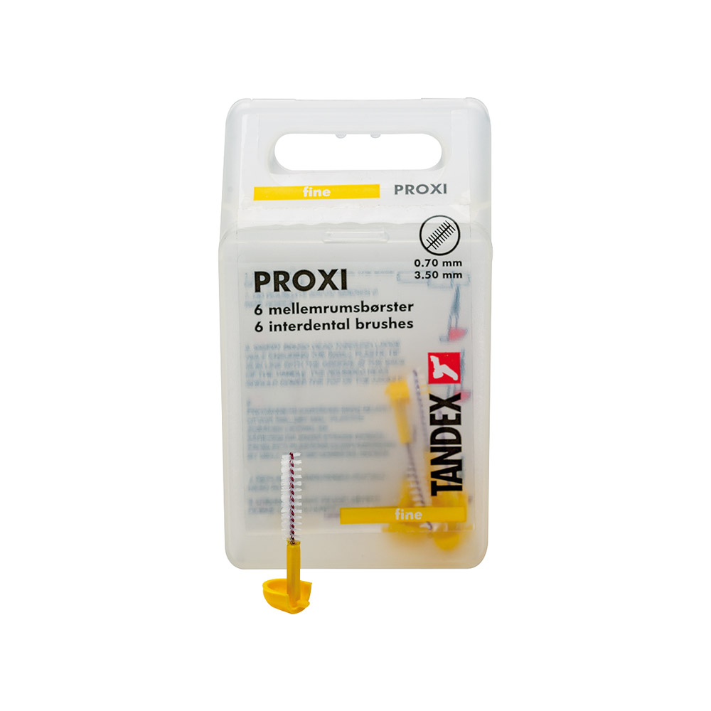 Interdentalbürsten Proxi gelb 3,5, 6 Stück