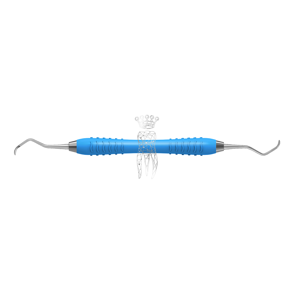 Kürette Universal LiquidSteel M23A hellblau, Stück