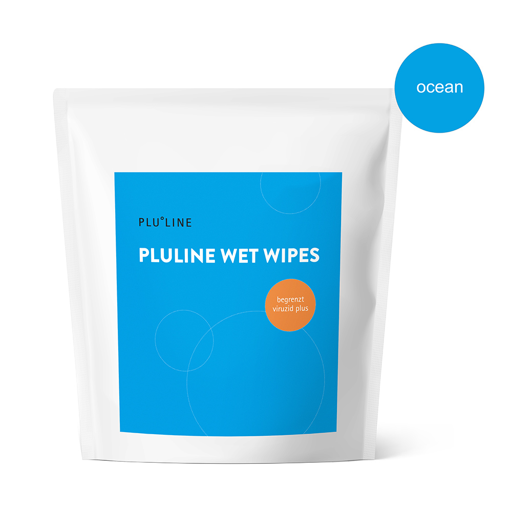 Plurawipes Wet Wipes ocean, 100 Blatt