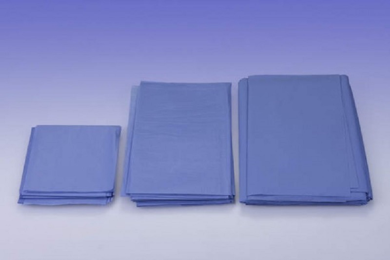 Abdecktuch steril 75x90cm h-blau 50St