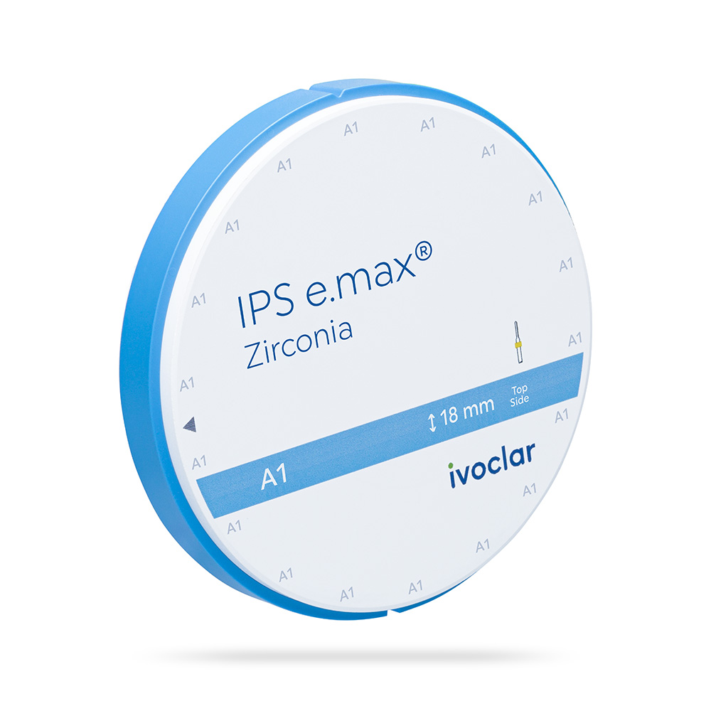 IPS e.max Zirconia A1 98,5 x 18 mm, Stück