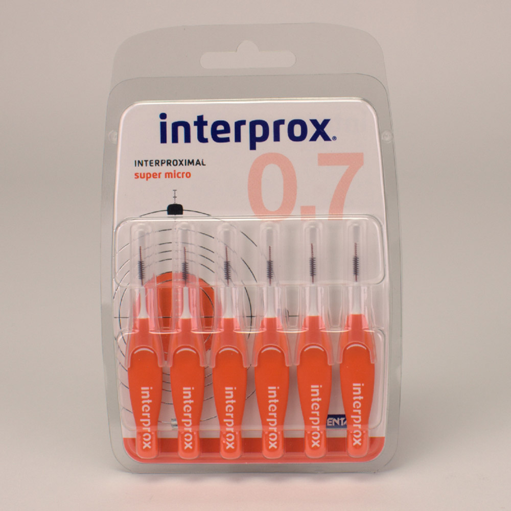 Interprox super micro orange, 6 Stück