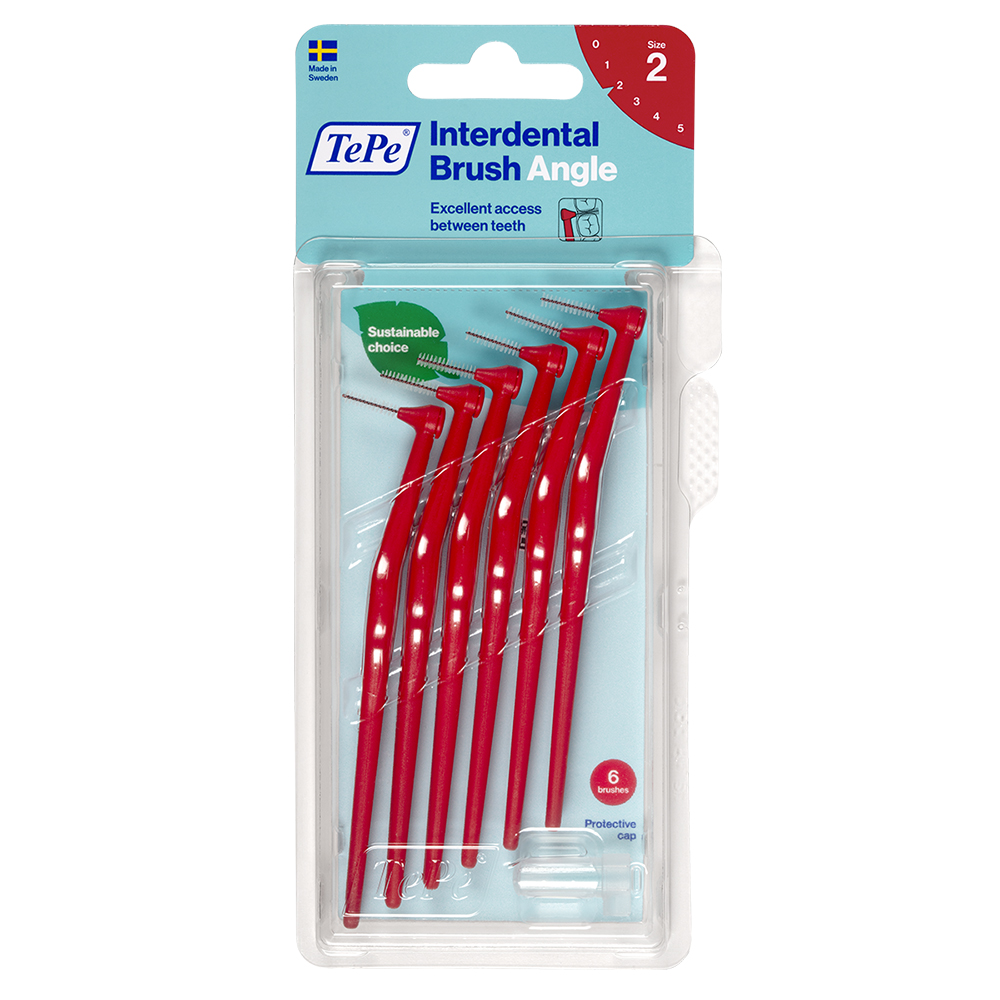 TePe Angle rot 0,5mm, 6 Stück
