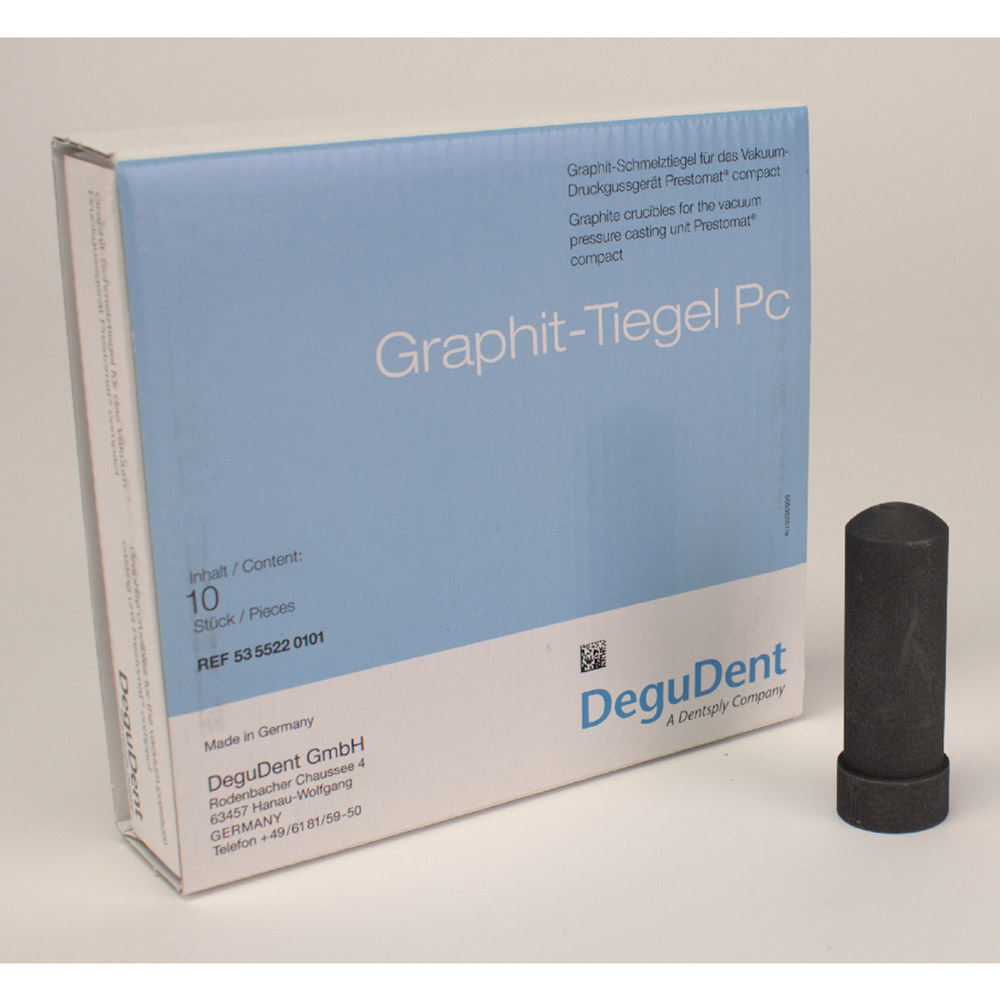 Graphittiegel für PC, 10 Stück