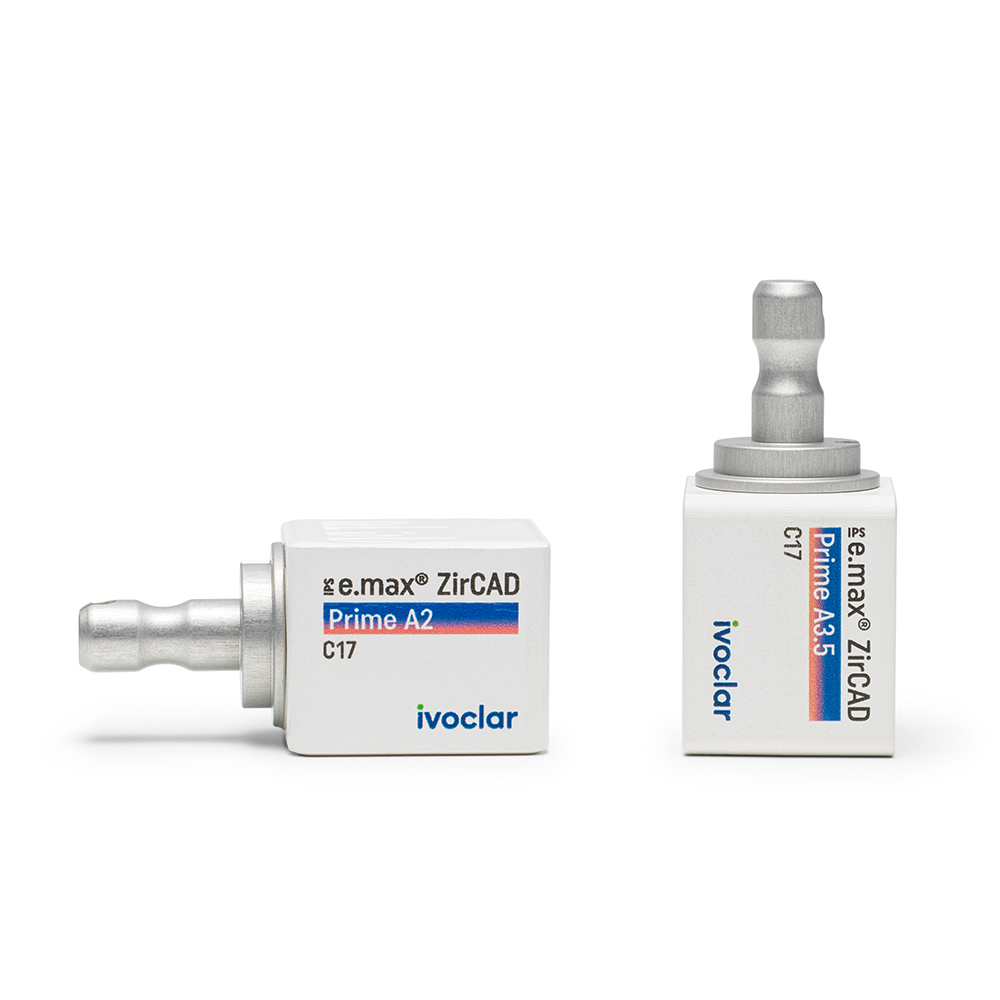 IPS e.max ZirCAD CEREC/inlab Prime C17 BL1, 3 Stück