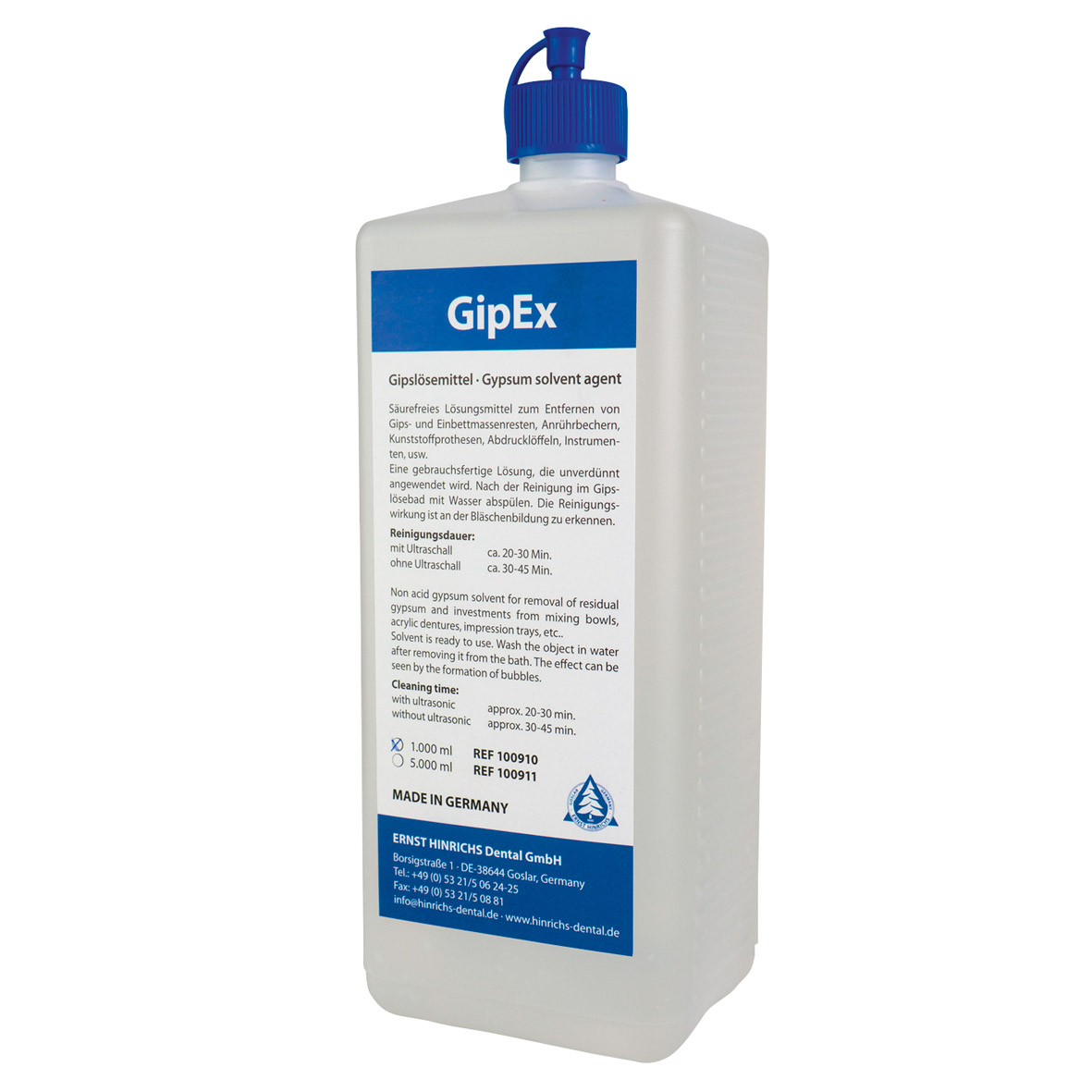 Gipslöser Hinrichs, 1 L Flasche