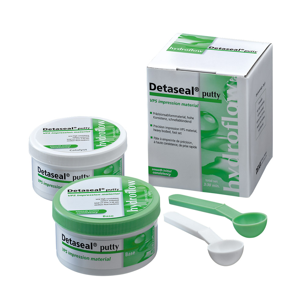 Detaseal hydroflow putty, 4 x 250 ml Packung