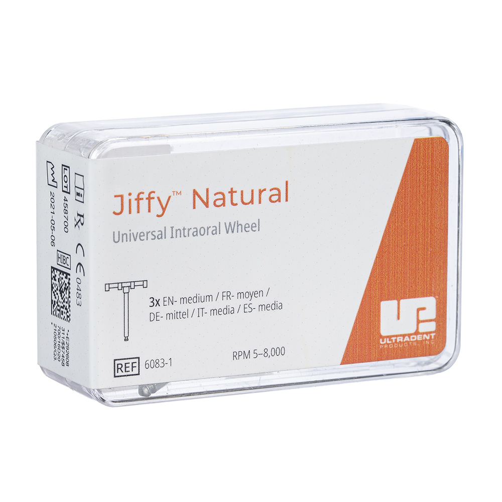 Jiffy Natural Wheel RA medium, Unversal 14mm, 3St
