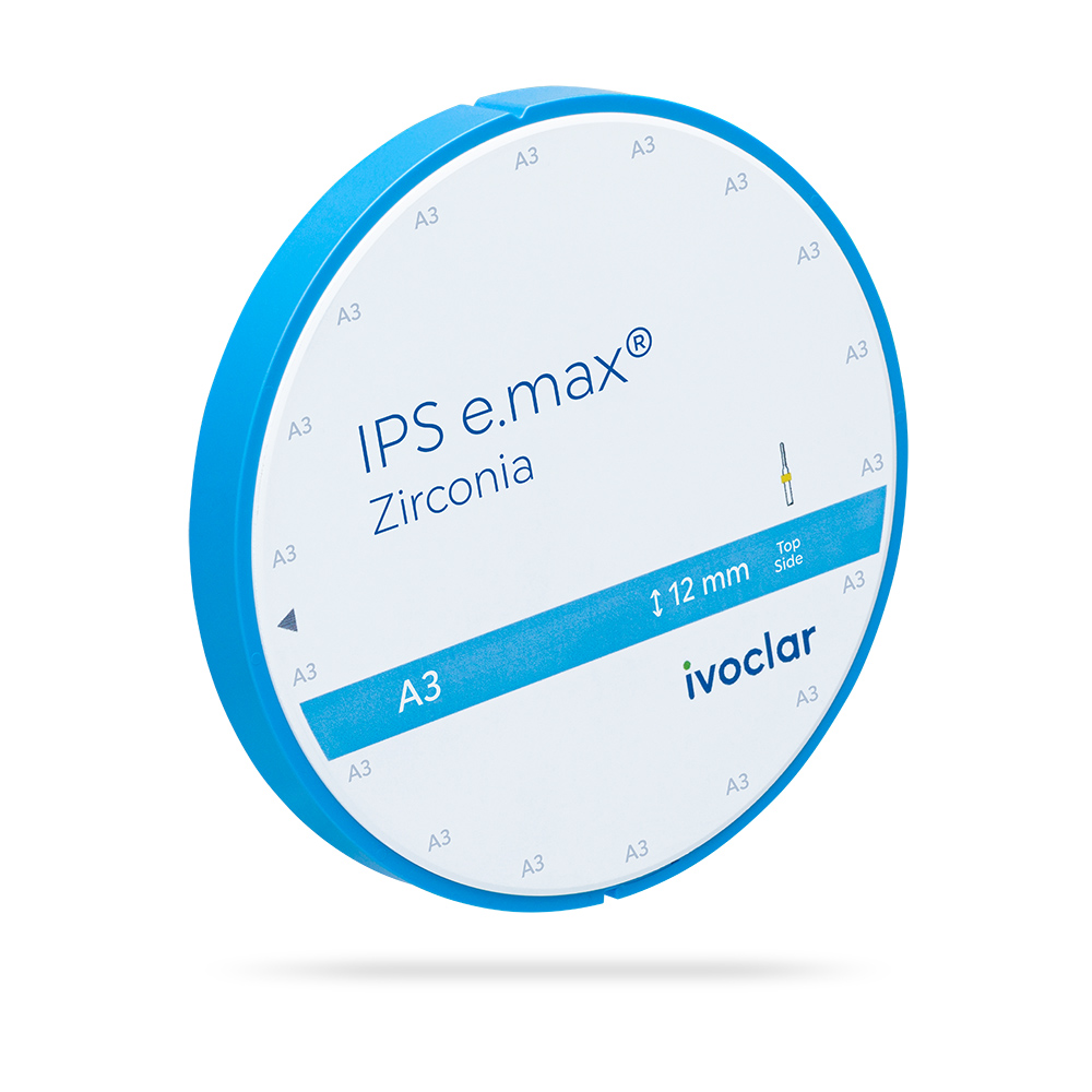 IPS e.max Zirconia A3 98,5 x 12mm, Stück