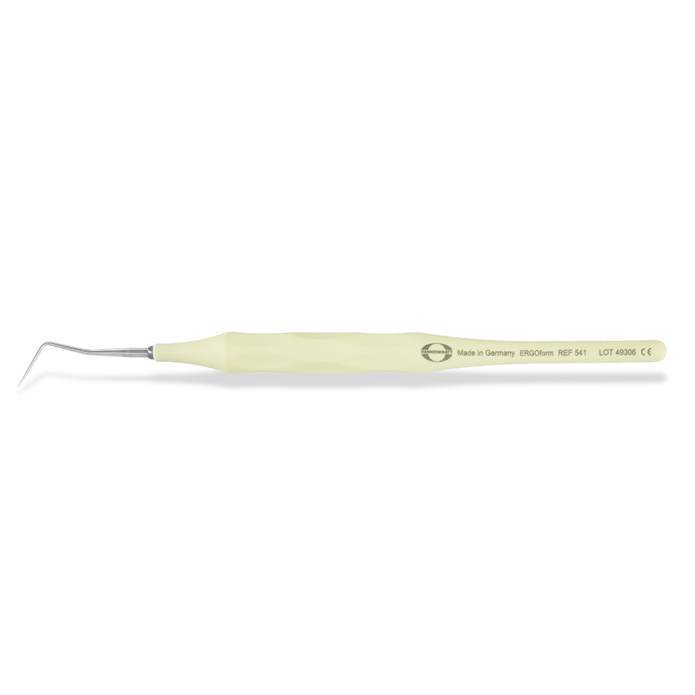 Ergoform Sonde Figur 9 mit Griff gelb, Stück