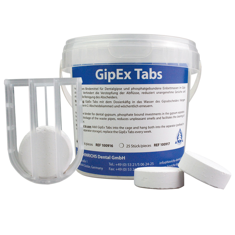 GipsEx Tabs, 2 Stück Testset