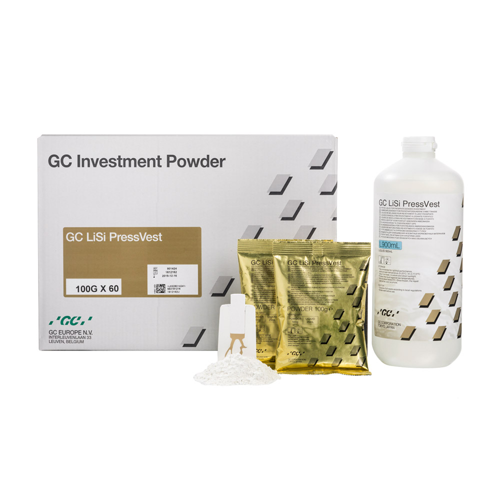 GC LiSi PressVest, Einführungspackung