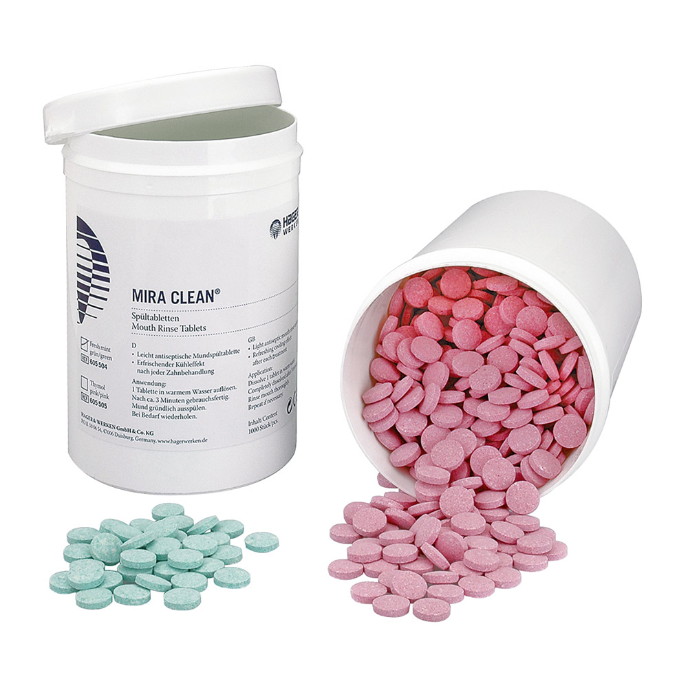 Mira-Clean Spültabletten rosa, 1000 Stück