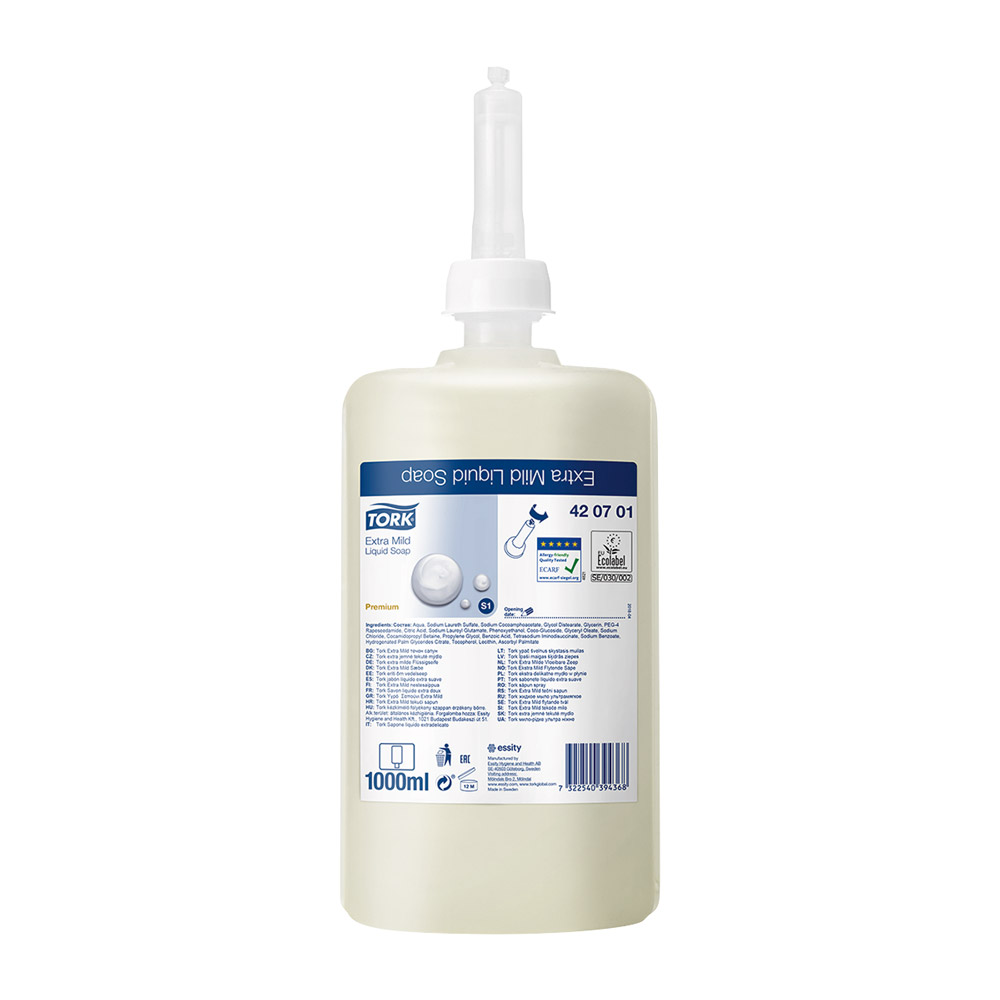 Tork Premium Flüssigseife extra mild, 6 x 1 L