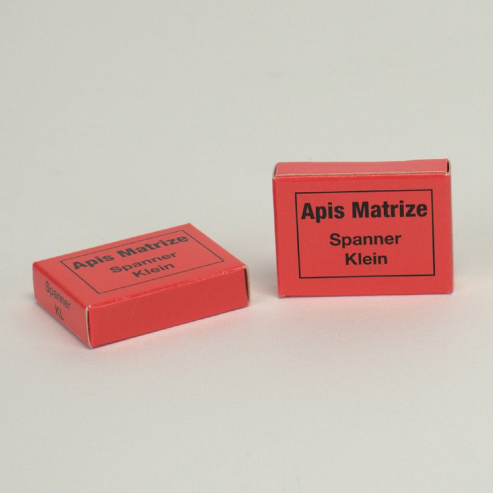 Apis-Matrizenspanner klein, Stück