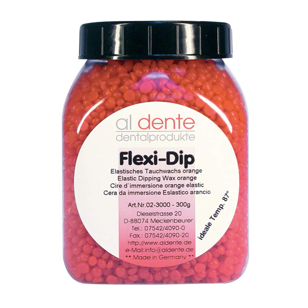 Flexi-Dip Tauchwachs orange, 300 g