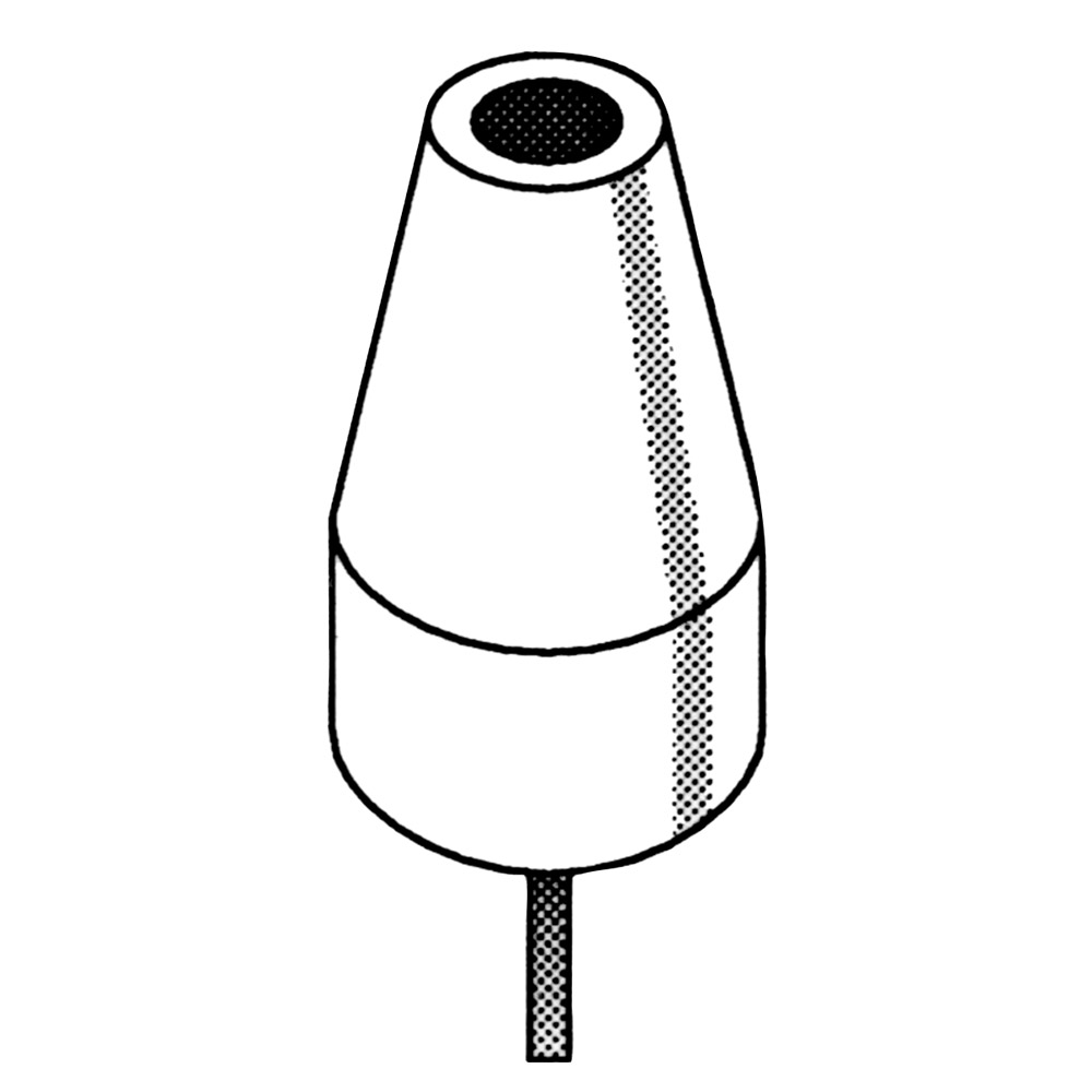 Cone Pin Brennguthalter F5, 5 Stück